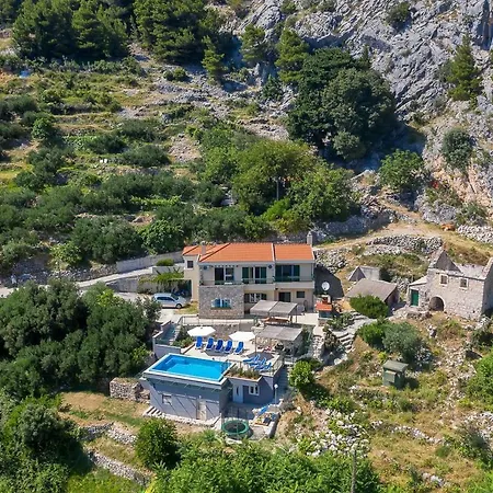 וילה Makar,heated Pool,gym,grill,seaview