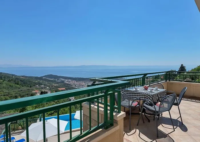 וילה Makar,heated Pool,gym,grill,seaview *