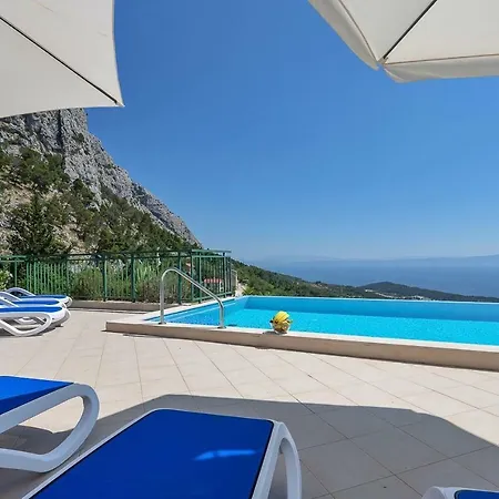 Villa Makar,heated Pool,gym,grill,seaview