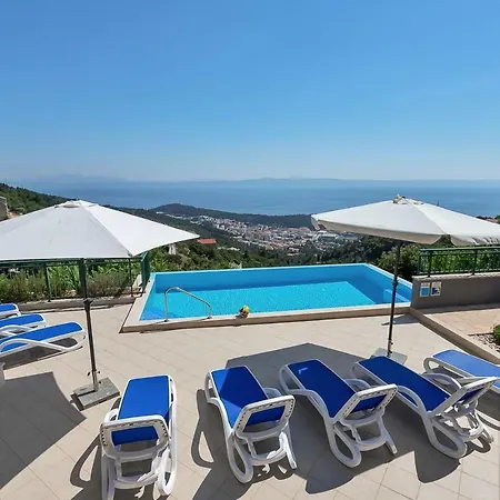 Makar,heated Pool,gym,grill,seaview Vila