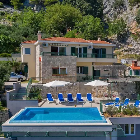 Villa Makar,heated Pool,gym,grill,seaview *