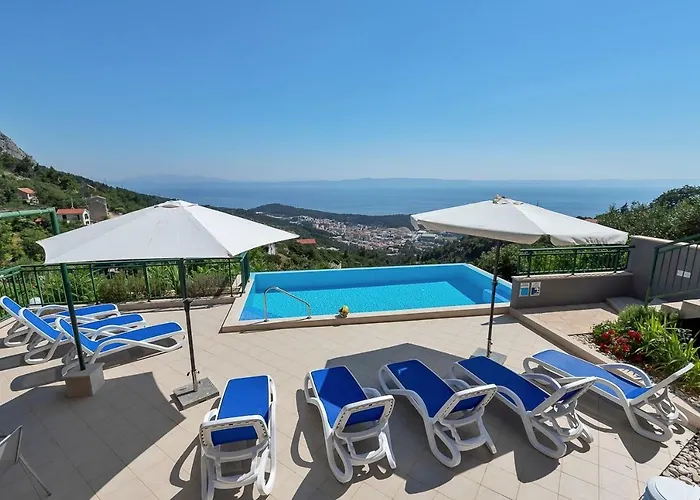 Makar,heated Pool,gym,grill,seaview Villa