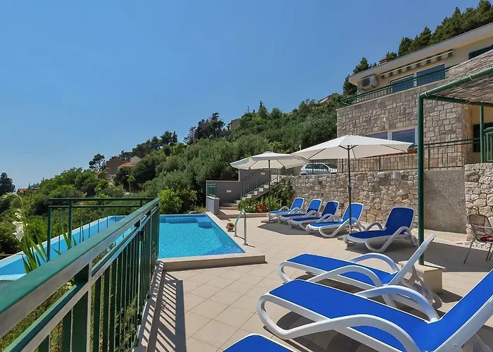 Makar,heated Pool,gym,grill,seaview Villa