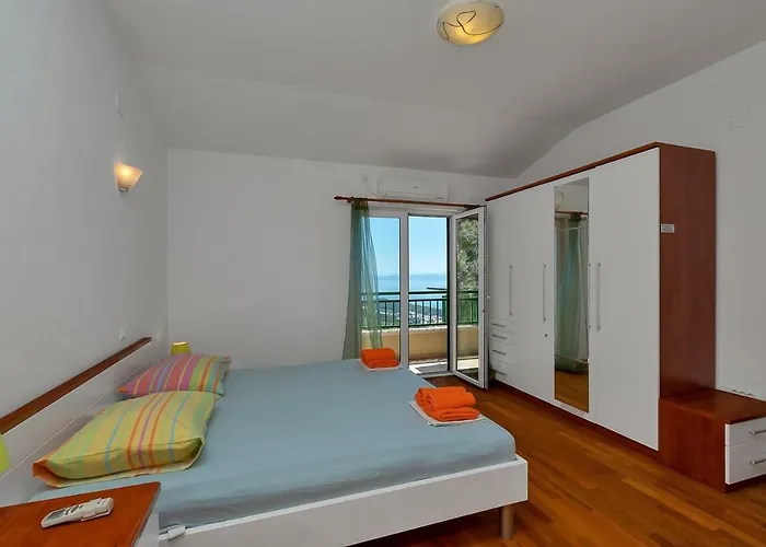 Villa Makar,heated Pool,gym,grill,seaview *