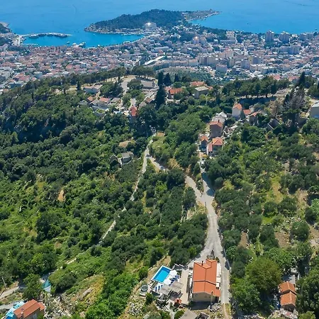 Βίλα Makar,heated Pool,gym,grill,seaview